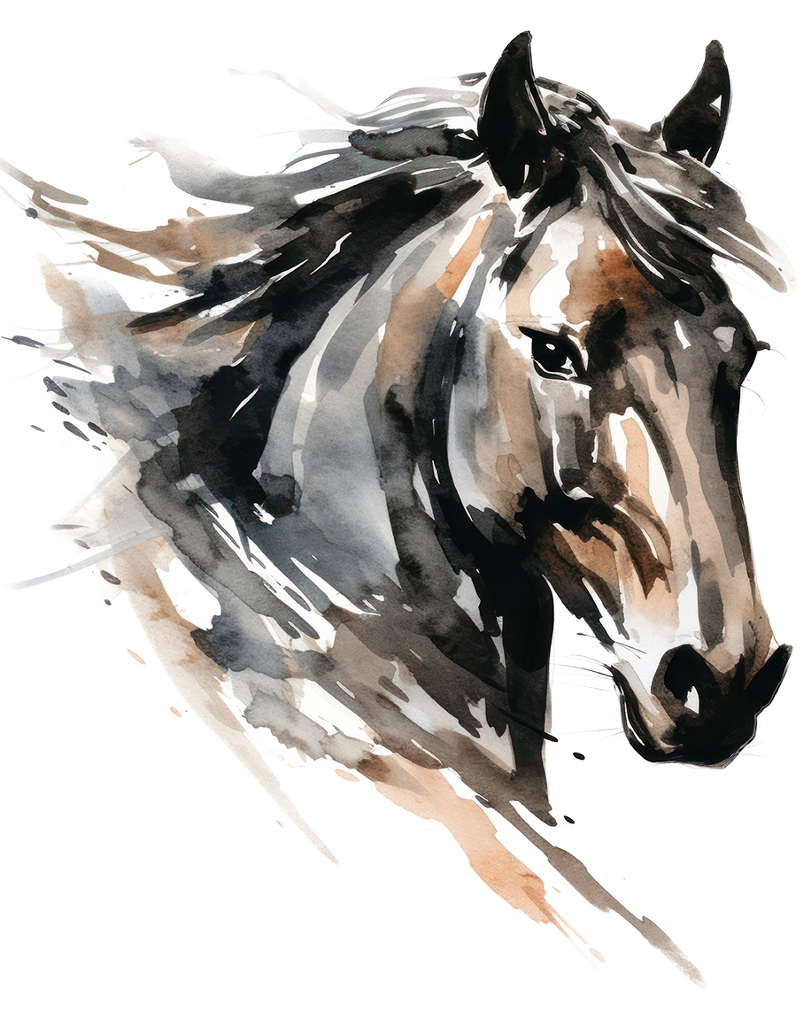 Pferd abstrakt